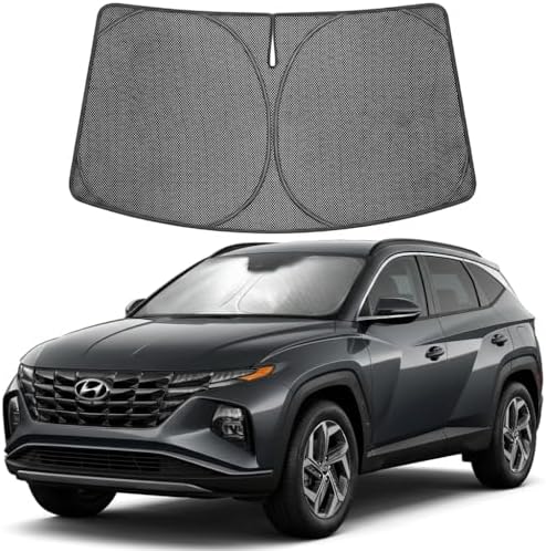 Proadsy Custom Fit Car Windshield Sun Shade for 2022-2026 Hyundai Tucson by Proadsy