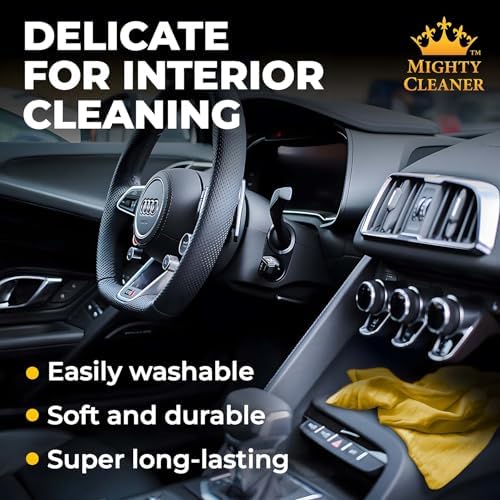 Premium Shammy Cloth for Car Drying – 2pk+1 Free – 26"x17" – Soft Chamois - Image 6