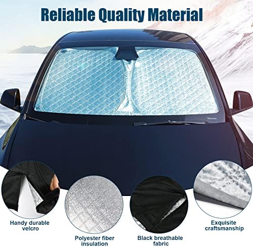 6 Layers Windshield Sun Shades for Ford Ranger 2019-2024 - Image 5