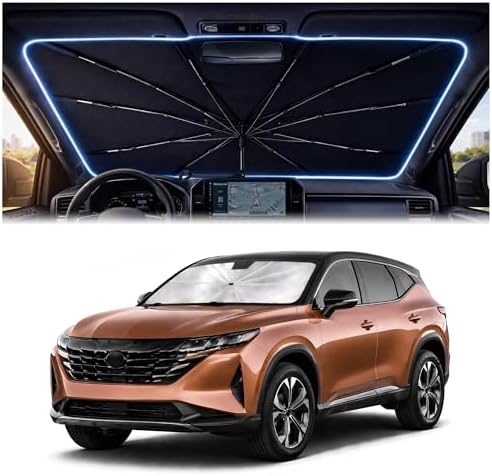 Car Windshield Sun Shade Umbrella for Nissan Murano 2015-2024 by Unknown