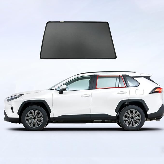 FEISHILINIYA Updating Strong Magnetic Car Window Sun Shade for Toyota for RAV4 XA50 (2020-2025) Rear Passenger Privacy Side Window Sunshades for RAV4 Accessories - Image 8