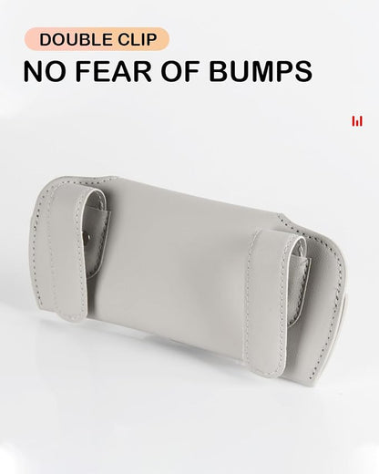 Magnetic Sunglass Holder for Car Visor Clip, Visor Accessories Eyeglasses Holder, Leather Glasses Storage Case - Image 4