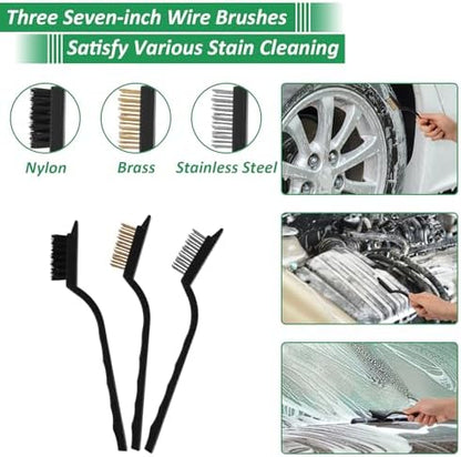 18PCS Car Interior Detailing Kit with Ultra Soft Brushes - Image 5