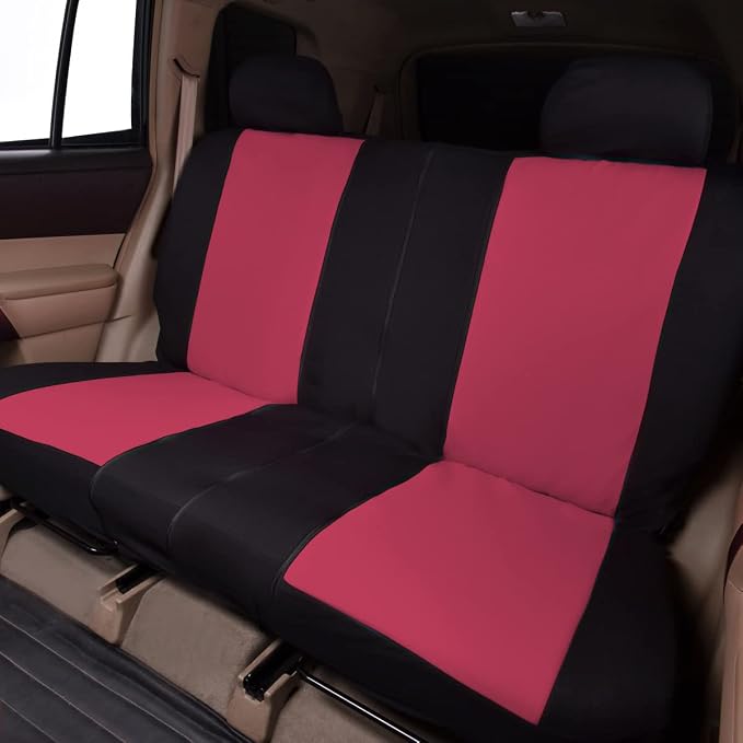 Flying Banner Car Seat Covers Front Seats Rear Bench Polyester car seat Protectors Easy installations Rear Bench Split Classic Man Lady Truck - Image 8
