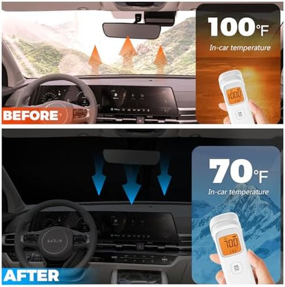 Foldable Front Windshield Sunshade fit for Kia Sportage 2023-2025 2026 - Image 3