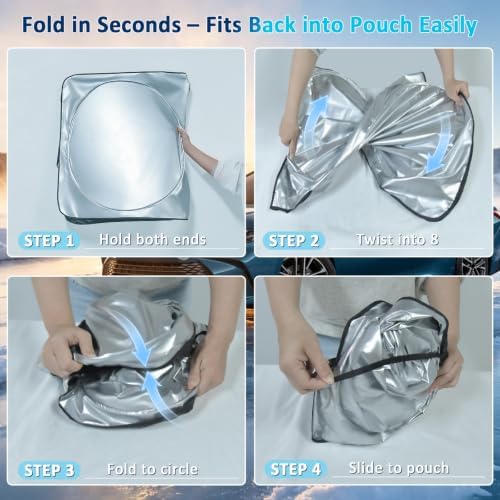 Car Windshield Sun Shade for Ford Explorer 2020-2026 - Image 6