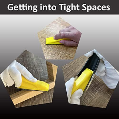80PCS Micro Detail Sander Kit, Hook Loop Sandpaper 80-800 Grit - Image 6