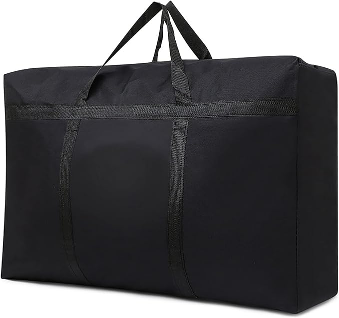 Heavy Duty Storage Bag with Handles for Moving & Storage (60Gal - 1 Pack) | Extra-Large Capacity for Bedding, Clothing, Blankets, Pillows & Bulky Household Items by IWEIK
