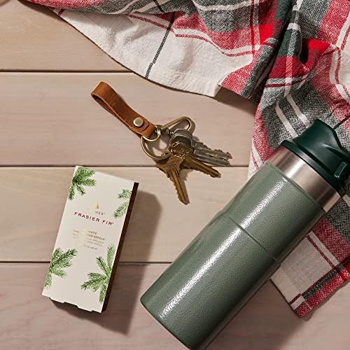 Thymes Frasier Fir Car Diffuser Refills - Includes 4 Car Air Freshener Diffuser Reeds - Long-Lasting Air Freshener (Refills Only) - Image 4