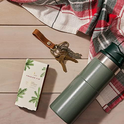 Thymes Frasier Fir Car Diffuser Refills - Includes 4 Car Air Freshener Diffuser Reeds - Long-Lasting Air Freshener (Refills Only) - Image 4