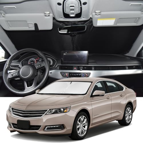 Windshield Sunshade for Chevrolet Impala 2014-2020 Sun Shade by ZOIBVCARSUNSHADE