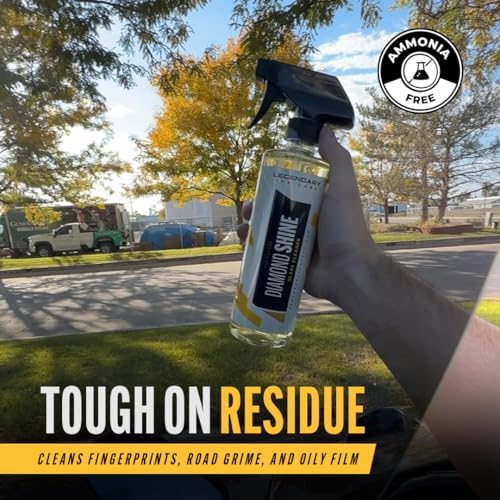 Legendary Glass Cleaner 64oz (Half Gallon) - Auto Window Cleaner Spray - Image 4