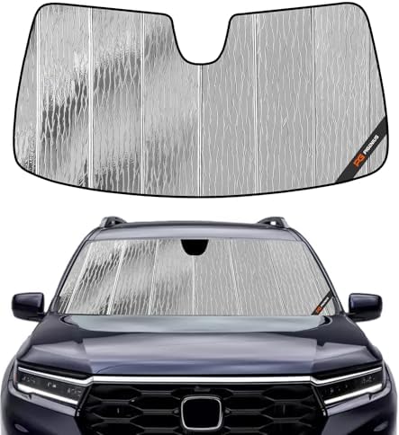 Pigenius Windshield Sunshade for Honda Pilot 2023-2026 Front Window Sun Shade - AstraGuard by Pigenius