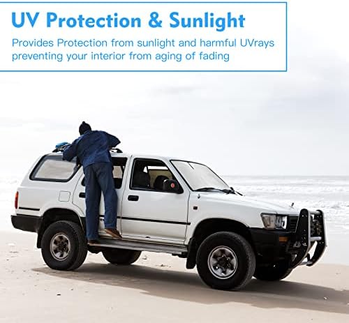 Windshield Sun Shade Car Sunshade Accessories for Toyota 4Runner 2026-2010 - Image 7