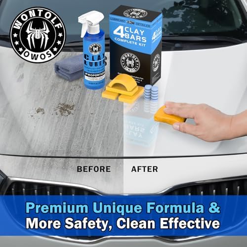 Wontolf Complete Clay Bar Kit, Car Detailing Kit for Car - Image 6