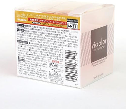 VicColor Gel Based Japanese Under-The-Car Air Refresher/Odor Eliminator Can (Sweets De Happy Scented) - Image 4