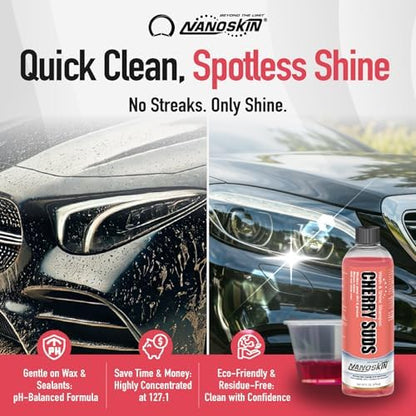 Nanoskin CHERRY SUDS Car Wash Shampoo for Foaming, 16 Oz - Image 5