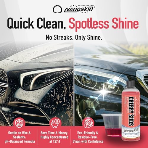 Nanoskin CHERRY SUDS Car Wash Shampoo for Foaming, 30 Gallon - Image 5