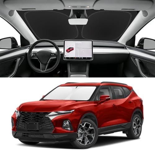 Custom Fit Windshield Sun Shade for Chevy Blazer 2019-2026 by SLOGENTO