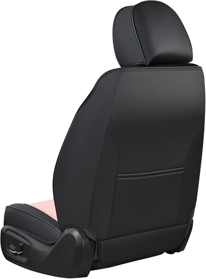 Leather Seat Covers for Car Waterproof Front Seat Covers 2 Pack Purple Car Seat Cover Universal Driver Seat Protector for Most Cars Trucks SUV - Image 7