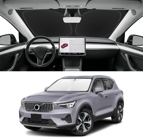 Custom Fit Windshield Sun Shade for Volvo XC40 2019-2026 by SLOGENTO