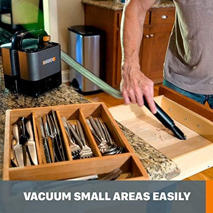 WORX Cordless Cube Vac Compact Vacuum, 20V, WX030L - Image 2