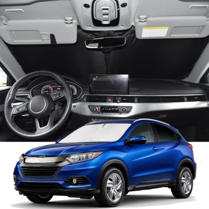 Windshield Sunshade for Honda HR-V 2016-2022 Sun Shade by ZOIBVCARSUNSHADE