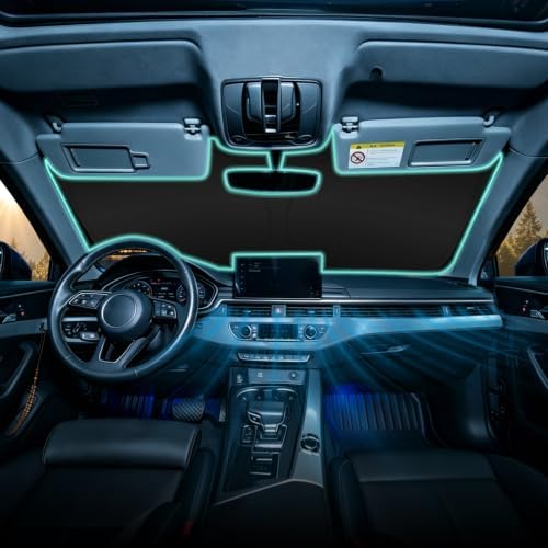Car Windshield Sun Shade for Nissan Rogue 2014-2020 by Unknown