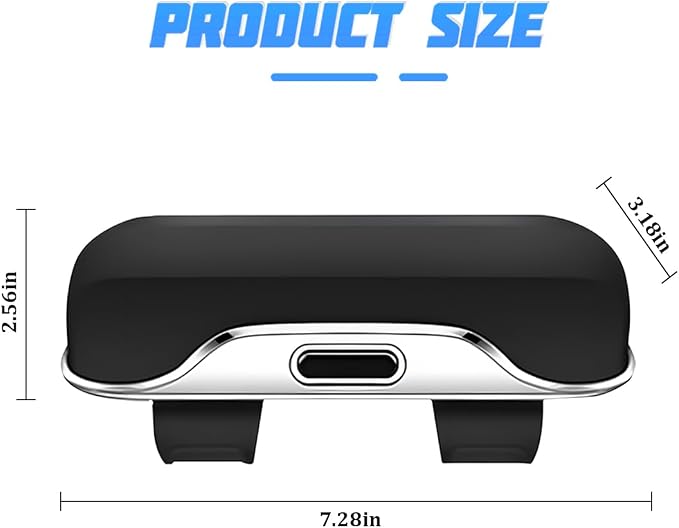 Sunglasses Holder for Car Sun Visor, Convenient Vehicle Visor Eyeglasses Organizer Case, Automotive Interior Glasses Hanger Protective Storage Box, Universal for Vehicles (Black) - Image 2