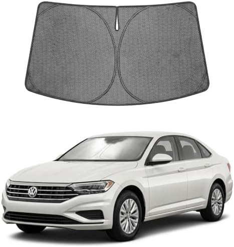 Proadsy Custom Fit Car Windshield Sun Shade for 2019-2026 Volkswagen Jetta by Proadsy