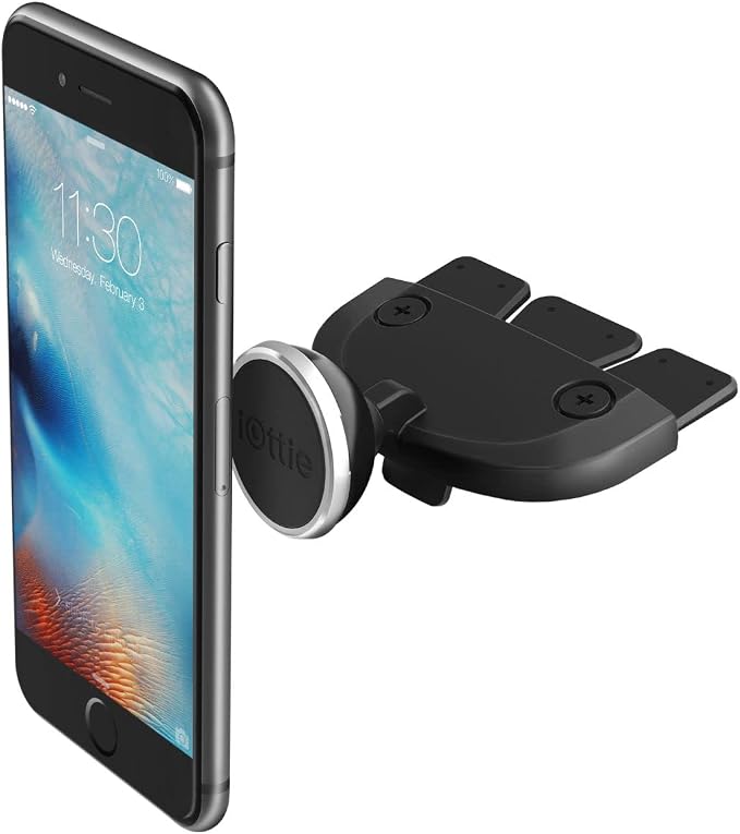 Car Mount, iOttie iTap Magnetic CD Slot Holder for iPhone 6s Plus 6s 6 SE,Galaxy S7 S7 Edge S6 S6 Edge,Galaxy Note 5 by iOttie