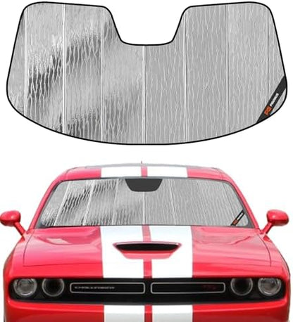 Pigenius Windshield Sunshade for Dodge Challenger 2015-2023 Front Window Shade - AstraGuard by Pigenius
