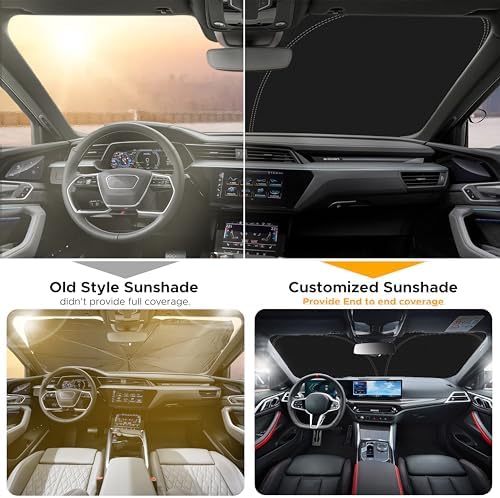 Econour Windshield Sunshade Compatible for Alfa Romeo 4C 2015-2017 2018 - Image 6