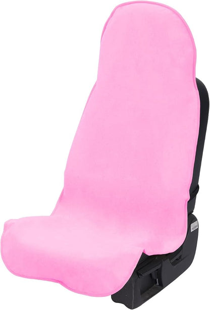 Waterproof Car Seat Cover Universal Fits Car Sweat Towel for Trucks SUV Van Cute Pink Car Seat Protector Sweat Proof Protector Cloth Seats Pack of 1 by COLINOO
