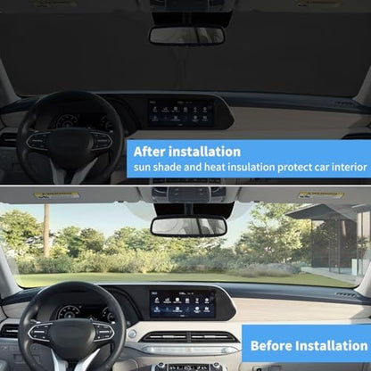 Windshield Sun Shade Sun Visor Accessories for Hyun-dai Palisade 2026-2020 - Image 5