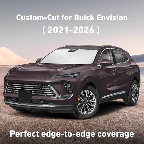 EcoNour Windshield Sunshade Compatible for Buick Envision 2021-2025 2026 - Image 2