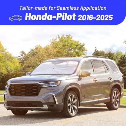 Windshield Sun Shade Umbrella for Honda Pilot 2016-2025 Front Window - Image 3