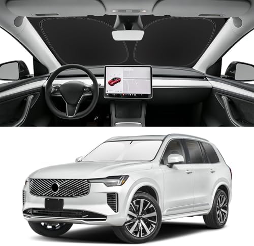 Custom Fit Windshield Sun Shade for Volvo XC90 2016-2026 by SLOGENTO