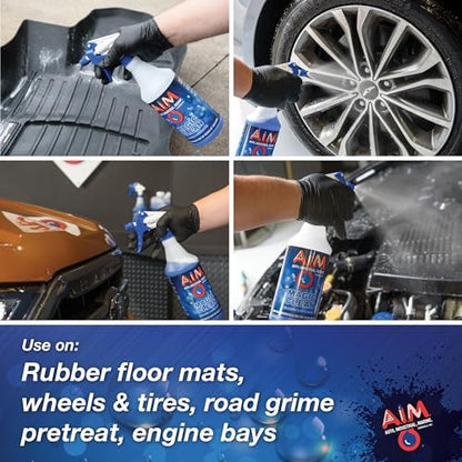 AIM Chemicals Magic Clean Multipurpose Cleaner - Industrial & Car Detailing - Cleans Cars, Trucks, SUVs, Boats, RVs - Effective Wheel & Tire Cleaner - Powerful Degreaser - Heavy Duty Use - Quart - Image 3