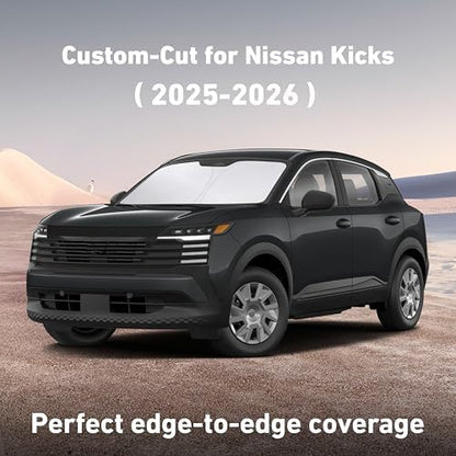 EcoNour Windshield Sunshade Compatible for Nissan Kicks 2025 2026 - Image 2