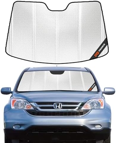 Pigenius Windshield Sun Shade for Honda CRV 2017-2022. Reflective Aluminum Film Front Window Sunshade - BLAZBLOCK by Pigenius