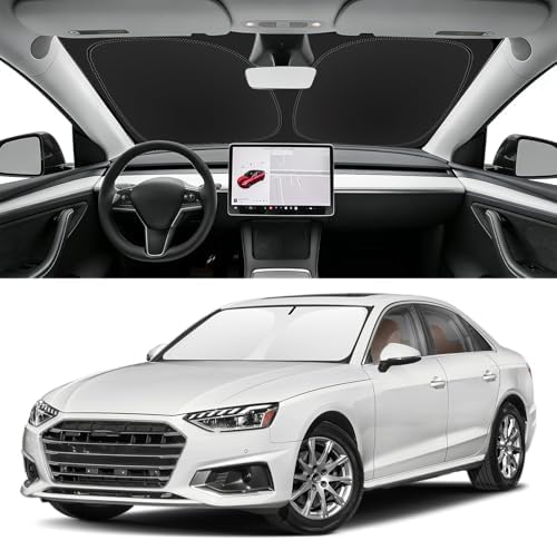 Custom Fit Windshield Sun Shade for Audi A4 2017-2025 by SLOGENTO