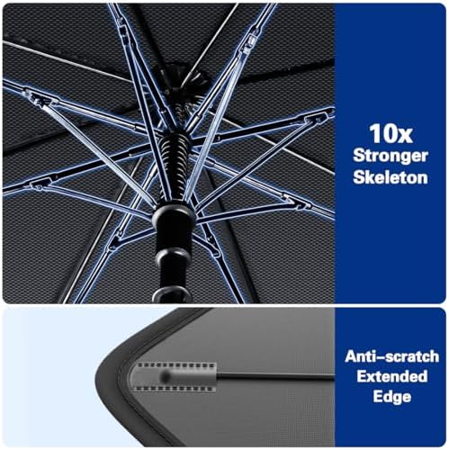 2026 Windshield Sun Shade Umbrella, Foldable Car Sunshade, 99% UV Block - Image 6