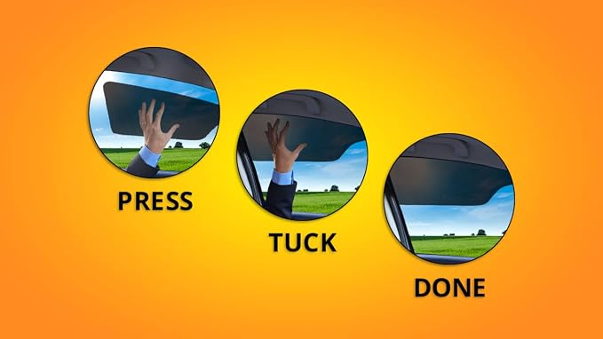 Limo Tint Sun Visor Sunshade Extender for Car Window Windshield Sun Shade Anti-Glare Car Sun Visor Protects from Sun Glare, Snow Blindness, UV Rays, Universal for Cars, SUVs, Trucks 1 Pack - Image 7