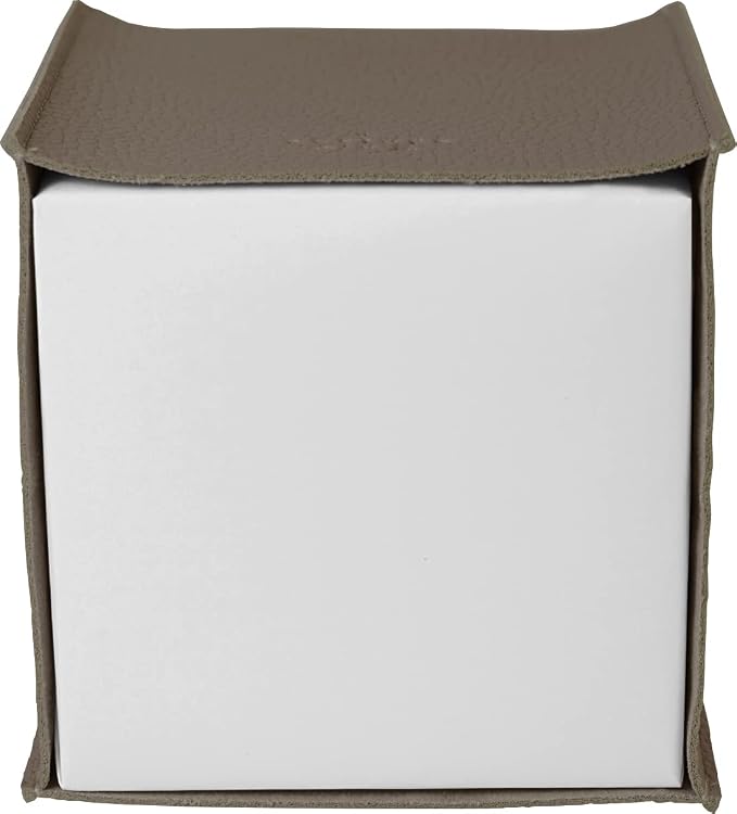Carrotez Tissue Box Cover, [Refined] Modern PU Leather Square Tissue Box Holder - Decorative Holder/Organizer for Bathroom Vanity Countertop, Night Stands, Office Desk & Car 5"X5"X5" - Cocoa Brown - Image 7