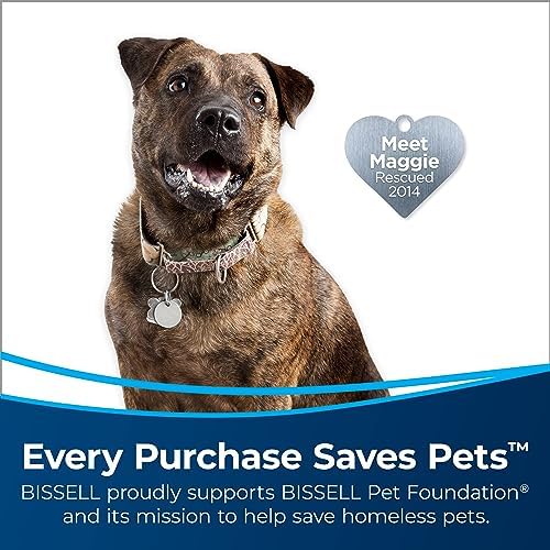 BISSELL 24613 Pet Hair Eraser Turbo Plus Lightweight Vacuum, Tangle-Free Brush Roll, Powerful Pet Hair Pick-up, SmartSeal Allergen System, Specialized Pet Tools, Easy Empty Dirt Tank - Image 2