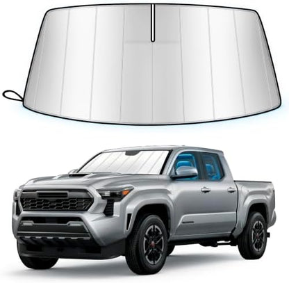Windshield Sun Shade for Toyota Tacoma 2024-2026 Folding Design by Unknown