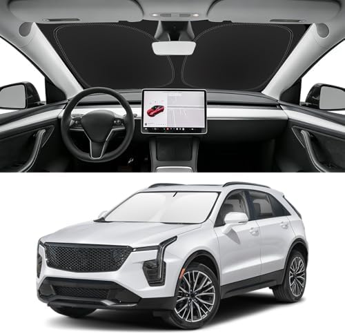 Custom Fit Windshield Sun Shade for Cadillac XT4 2019-2025 by SLOGENTO