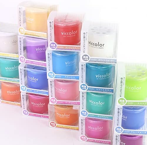 Auto Dynasty VicColor Gel Based Japanese Under-The-Car Air Refresher/Odor Eliminator Can (White Musk Scented) - Image 5