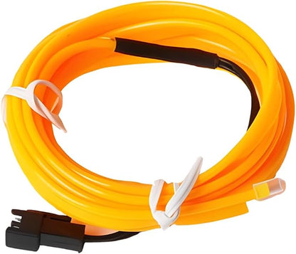 Car LED Strip Lights, 16.4FT 5V Waterproof Flexible Vehicle Ambient Lighting Kits with USB Port, Automotive Lamp Strips Decorations, Universal for SUV Automobile Truck (Yellow) - Image 7
